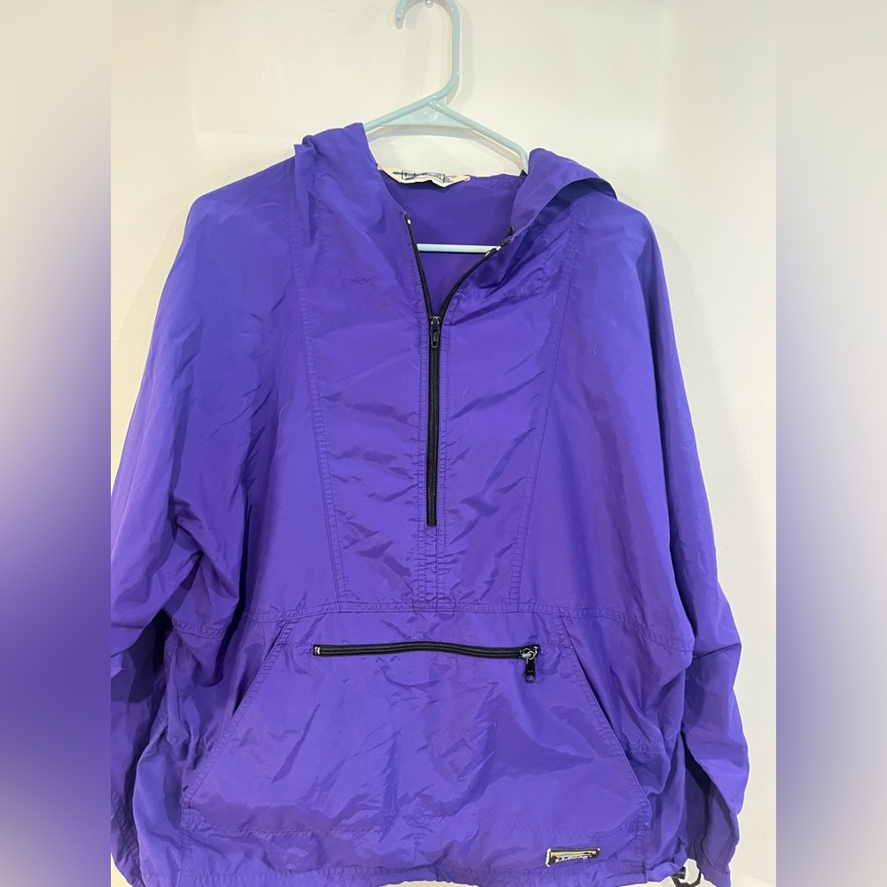 Purple LLbean Raincoat
